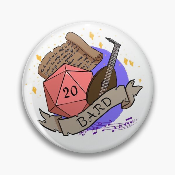 Item preview, Bard Sticker: Lore designed and sold by Aidan HJ.