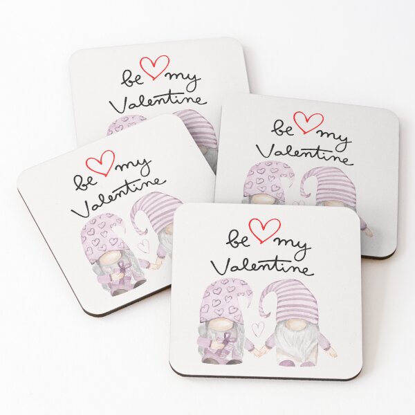 Item preview,  be my valentine, valentine gnome  designed and sold by ghadirjo.