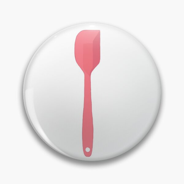 Item preview, Cute peach silicone spatula  designed and sold by Olitvia.