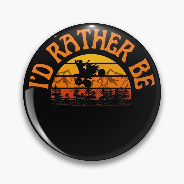 Item preview, Vintage Sunset ID Rather Be Four Wheeling Girl -Quad designed and sold by Rally-Girl.