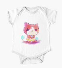 Süßer Yo-Kai Watch Jibanyan Baby Body Kurzarm