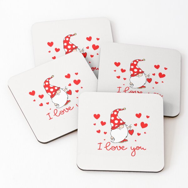 Item preview, be my valentine, valentine gnome  designed and sold by ghadirjo.