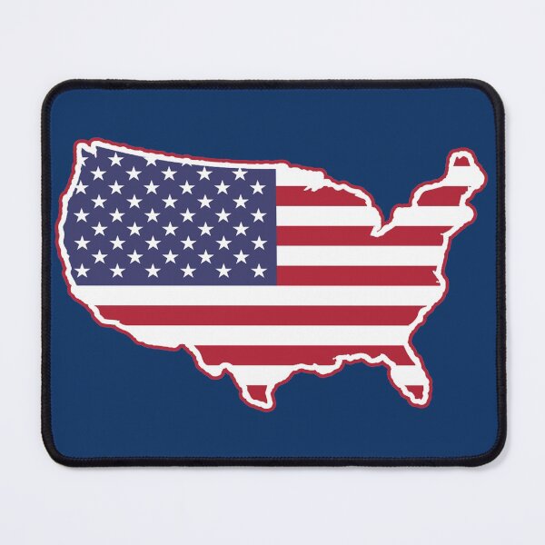 Item preview, USA Country Outline/Flag designed and sold by Cestus.