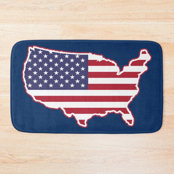 Item preview, USA Country Outline/Flag designed and sold by Cestus.