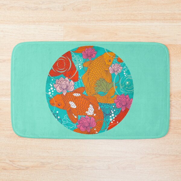 Item preview, Japanese Koi Carp Fish - Circle 1 designed and sold by Dacdacgirl.