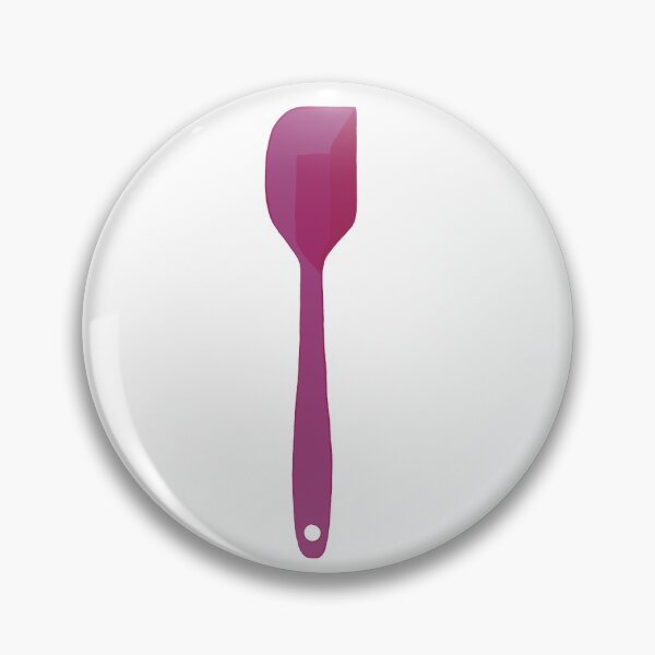 Item preview, Cute deep magenta silicone spatula  designed and sold by Olitvia.
