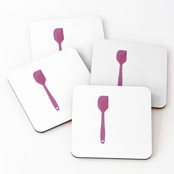 Item preview, Cute deep magenta silicone spatula  designed and sold by Olitvia.