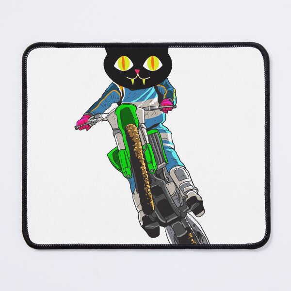 Item preview, cat driving moto, funny cat designed and sold by marwan elsaeed.