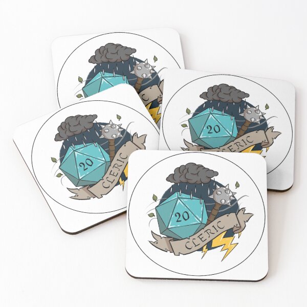 Item preview, Cleric Sticker: Tempest designed and sold by Aidan HJ.