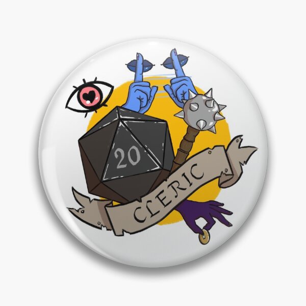 Item preview, Cleric Sticker: Trickster designed and sold by Aidan HJ.