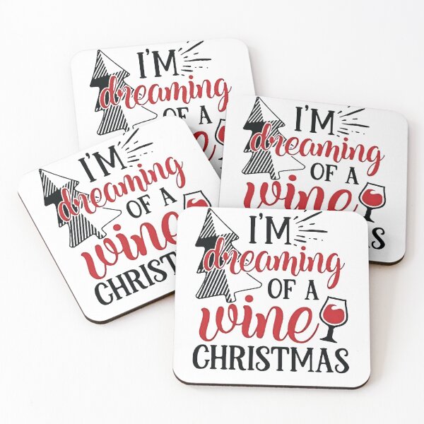 Item preview, I am dreaming of a wine Christmas Red Wine Save Water Drink Wine Love wine Red Wine Cocktail party Idea Gift Premium Apparel Funny Holiday Xmas designed and sold by DesignByHeartUK.