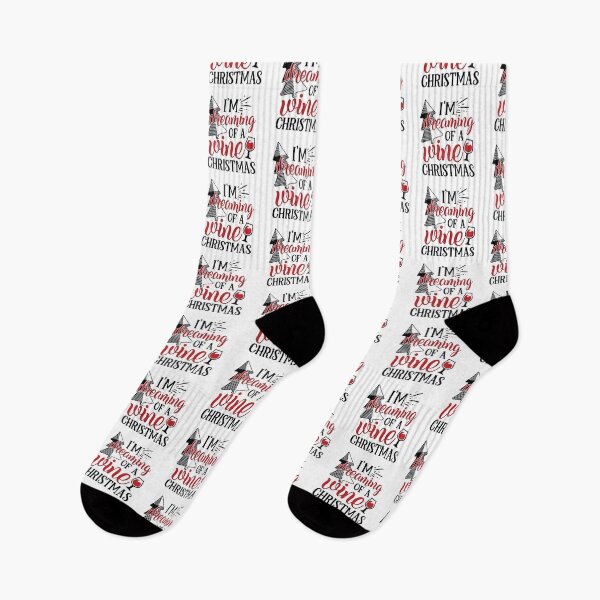 Item preview, I am dreaming of a wine Christmas Red Wine Save Water Drink Wine Love wine Red Wine Cocktail party Idea Gift Premium Apparel Funny Holiday Xmas designed and sold by DesignByHeartUK.