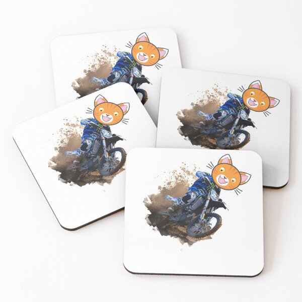 Item preview, cat driving moto, funny cat designed and sold by marwan elsaeed.