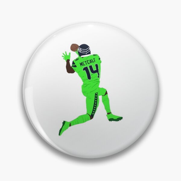 Item preview, Dk Metcalf Number 14 metcalf receive the ball designed and sold by HelenaHalvorson.
