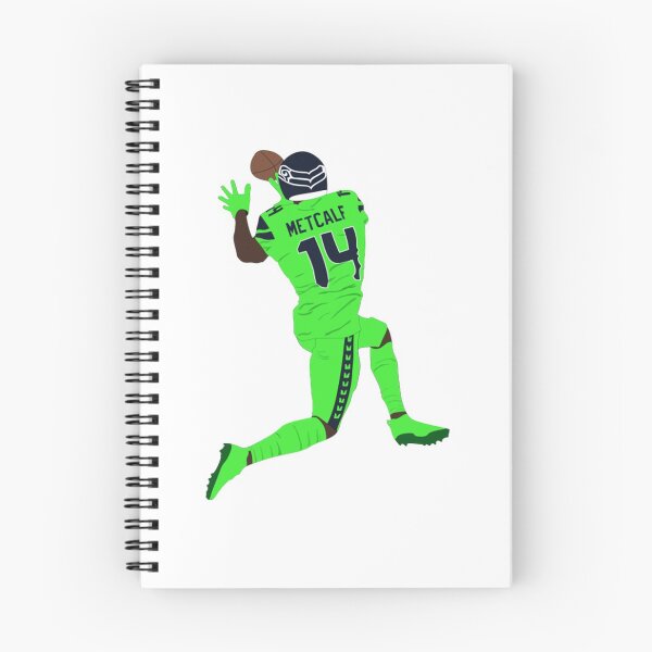 Item preview, Dk Metcalf Number 14 metcalf receive the ball designed and sold by HelenaHalvorson.