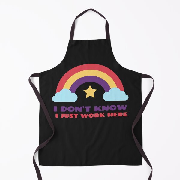 Item preview, I Don't Know I Just Work Here designed and sold by Connor Fak.