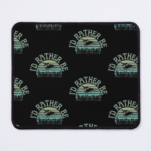 Item preview, Vintage Sunset ID Rather Be Snow Machining Guy Style 2 -Snowmobile, sleds designed and sold by Rally-Girl.