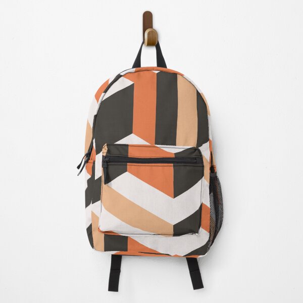 Item preview, Blocks 3d geometric pattern orange background in abstract style designed and sold by SpotWarehouse.