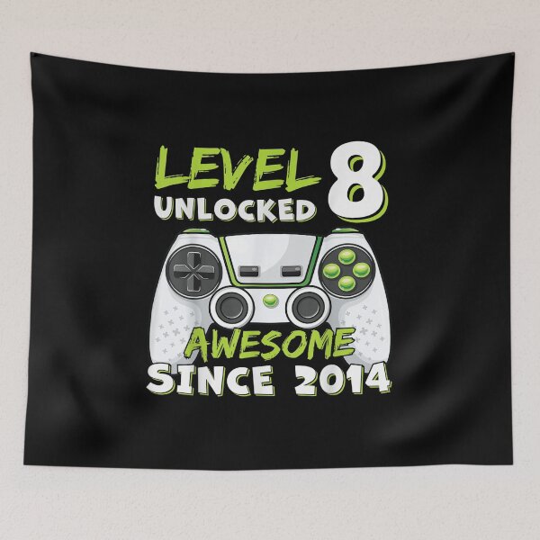 Item preview, Eight 8yr BDay Son Boy Funny Gamer 8th 8 Years Old Birthday designed and sold by Kalashnikjaromi.
