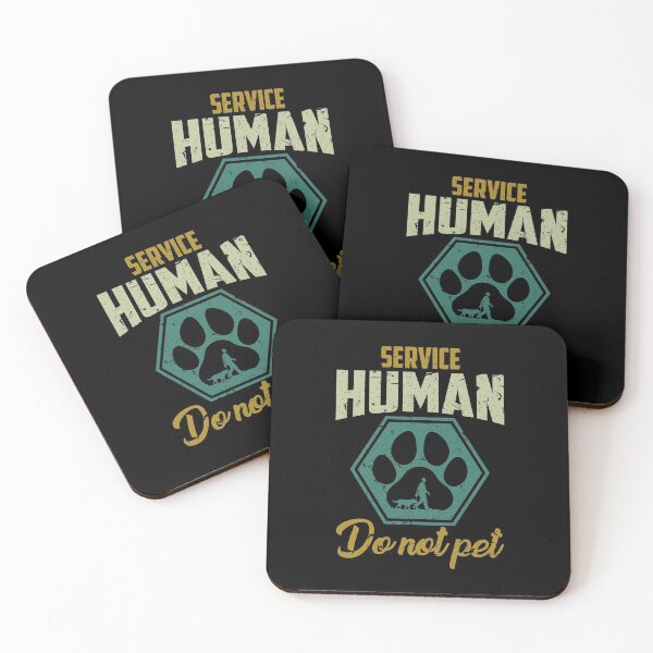 Item preview, Service Human Do Not Pet designed and sold by hasanmasud.