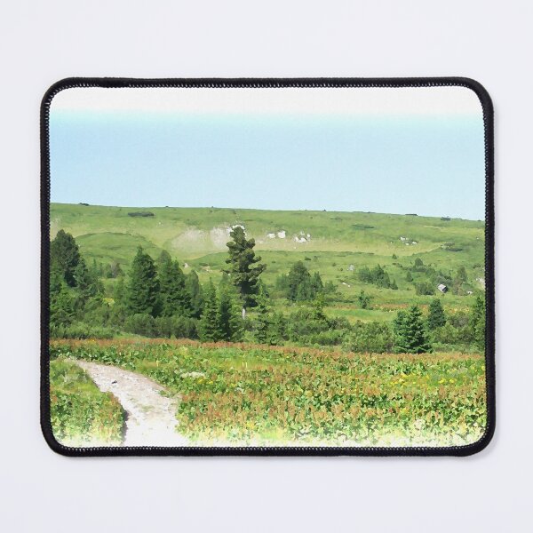 Item preview, Green Meadow and Coniferous Forest Photography designed and sold by LuckyKermit.
