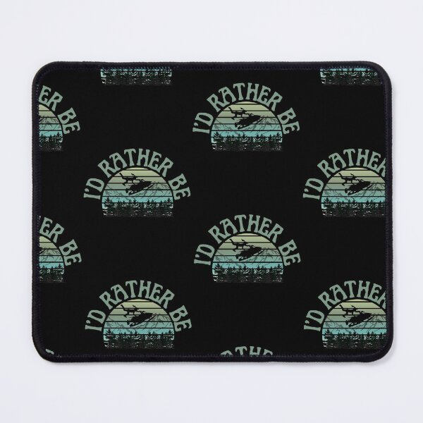 Item preview,  Vintage Sunset ID Rather Be Snow Machining Girl Style 2 -Snowmobile designed and sold by Rally-Girl.
