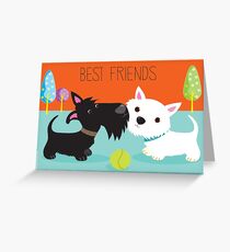 Best Friends_Copyright © BonniePortraits on Redbubble.com Greeting Card