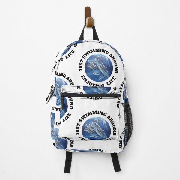 Item preview, Funny dolphins swimming around enjoying life. designed and sold by TJHstudio.