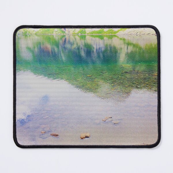 Item preview, Beautiful Water Reflection Seven Rila Lakes Bulgarian Photo With Patchwork Filter designed and sold by LuckyKermit.