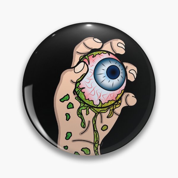 Item preview, Creepy eye (green) designed and sold by PaintedGlass.