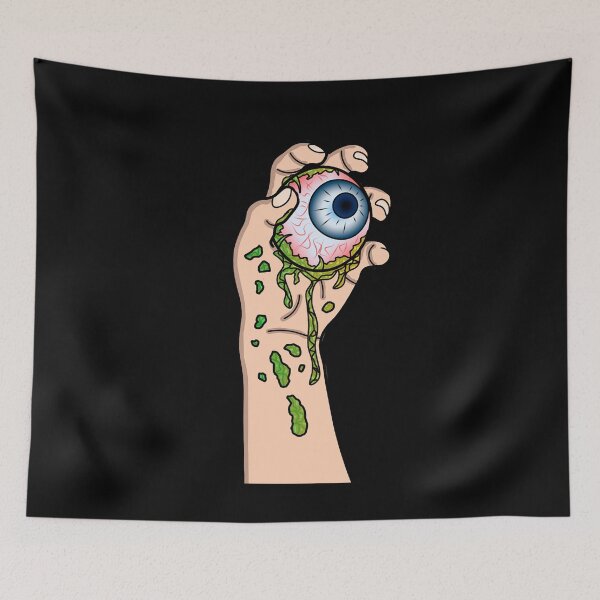 Item preview, Creepy eye (green) designed and sold by PaintedGlass.