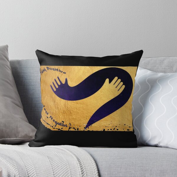 Item preview, Stay Positive Test Negative - Funny Corona Jokes and Sayings for Optimist - Golden Big Heart with a Hug - Humor against the Virus / Good Mood Despite Covid (English) designed and sold by sthNnth.