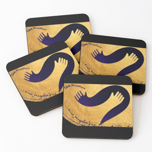 Item preview, Stay Positive Test Negative - Funny Corona Jokes and Sayings for Optimist - Golden Big Heart with a Hug - Humor against the Virus / Good Mood Despite Covid (English) designed and sold by sthNnth.