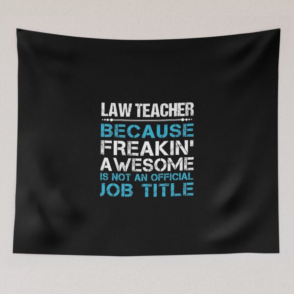 Aperçu de l'œuvre T-shirt de professeur de droit - T-shirt d'article de cadeau d'emploi génial créée et vendue par oetate4774.