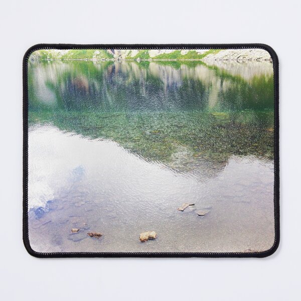Item preview, Beautiful Water Reflection Seven Rila Lakes Bulgarian Photo With Plastic Wrap Filter designed and sold by LuckyKermit.