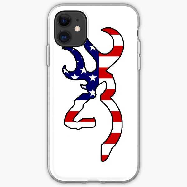 American Flag - Browning iPhone Soft Case