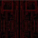 «Leotardos de circuito (RED)» de 01Graphics