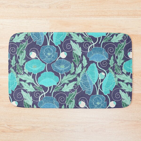Item preview, Blue Poppy Art Nouveau  designed and sold by Perrin Le Feuvre.