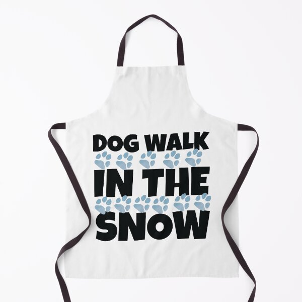 Item preview, Dog Walk In The Snow - Take My Dog For A Walk designed and sold by HStudioPrints.