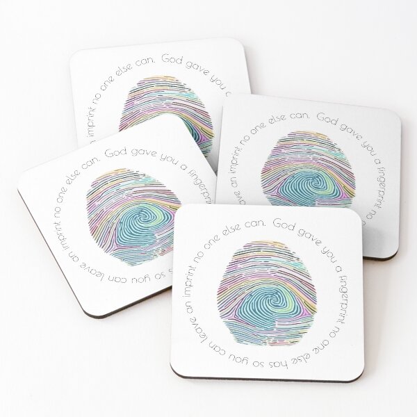 Item preview, God Gave You A Fingerprint Leave An Imprint designed and sold by teenugs.