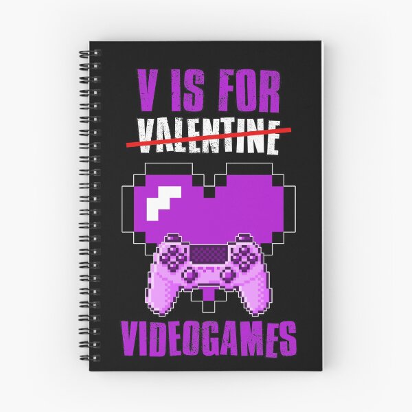 Item preview, V Is For Video Games, Valentines Day designed and sold by FNStuff.