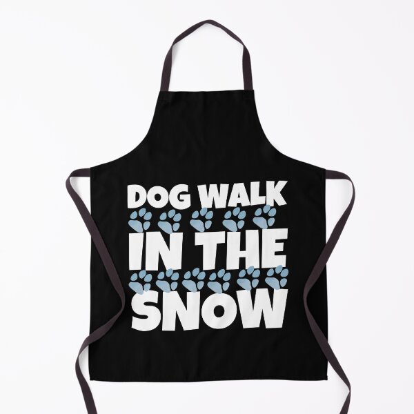 Item preview, Dog Walk In The Snow - Take My Dog For A Walk designed and sold by HStudioPrints.