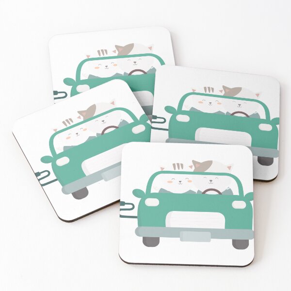 Item preview, cat driving a car, funny cat designed and sold by marwan elsaeed.