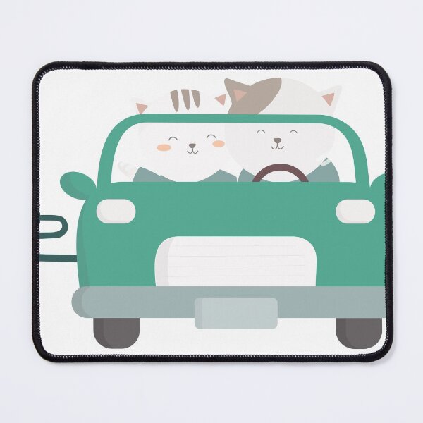 Item preview, cat driving a car, funny cat designed and sold by marwan elsaeed.