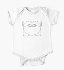 The Golden Ratio Baby Body Kurzarm