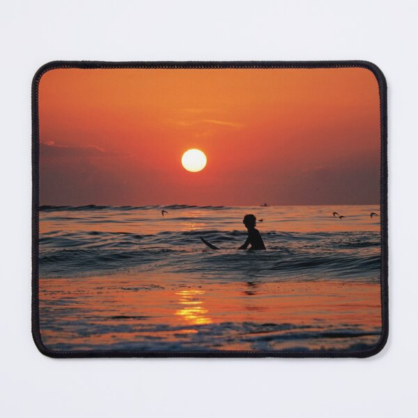 Item preview, Surf Ocean Waves Sunset Beach Days designed and sold by henrymencia.
