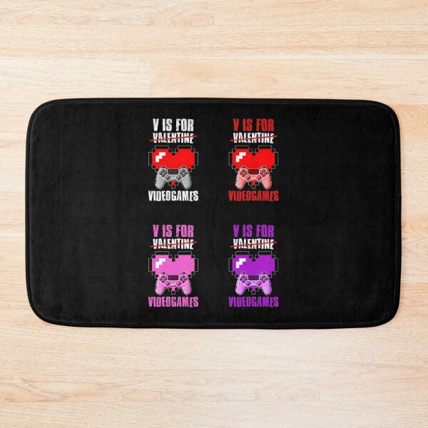 Item preview, V Is For Video Games, Valentines Day, Sticker Pack designed and sold by FNStuff.