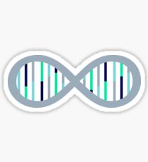 Infinity Sign DNA Sticker