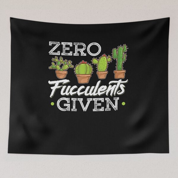 Item preview, Funny Zero Fucculents Given Succulent Gardening Tank Top designed and sold by AmylahP.