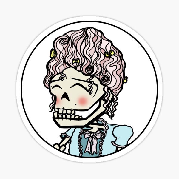 Cosplay Skully - Bring Out the Cake! Sticker